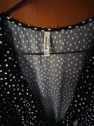Mono largo lunares Stradivarius