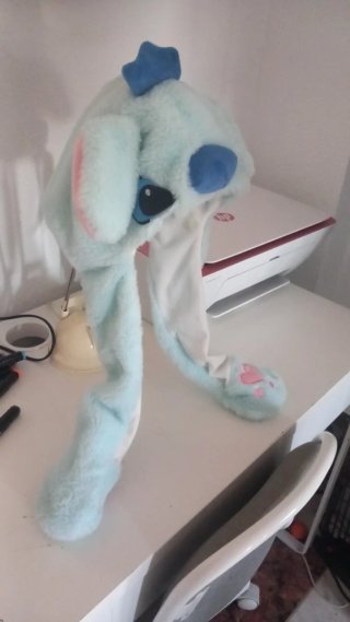 Gorro Stitch con luces y orejeras