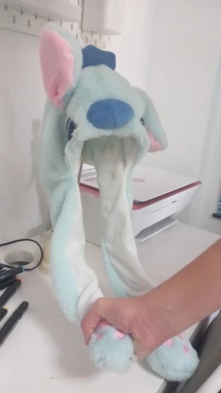 Gorro Stitch con luces y orejeras
