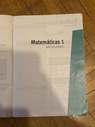 Matemáticas 1o Bachillerato