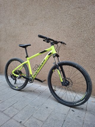 Bicicleta Rockrider Amarilla