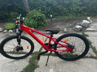 Bicicleta Monty Niño Roja