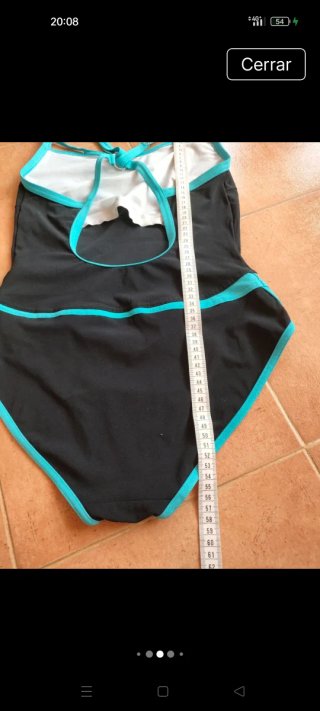 Bañador Tribord Negro y Turquesa