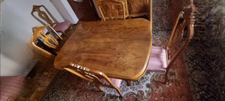 Mesa extensible comedor con 6 sillas