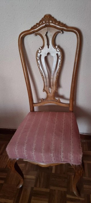 Mesa extensible comedor con 6 sillas
