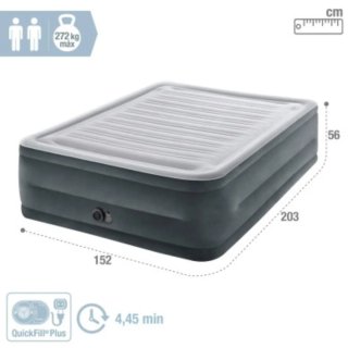 Colchón Intex Deluxe 2 personas 56cm