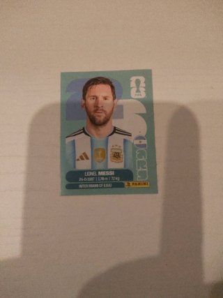 Cromo Messi Inter Miami CF