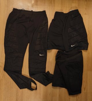 Conjunto de pantalones de portero con protección