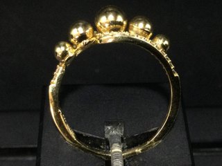 E639576-42 SORTIJA ORO 18K CON CIRCONITA