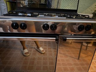 Cocina de gas con horno