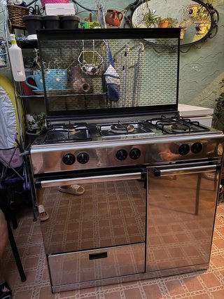 Cocina de gas con horno