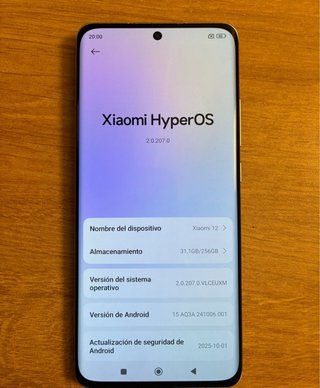 Xiaomi 12 + Funda y Cargador 67W