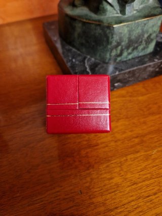 Caja con 15+7 estuches piel para joyería