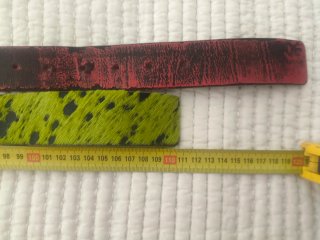 Cinture Marrone e Verde Rosso nero