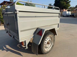 Remolque carga/caza gris