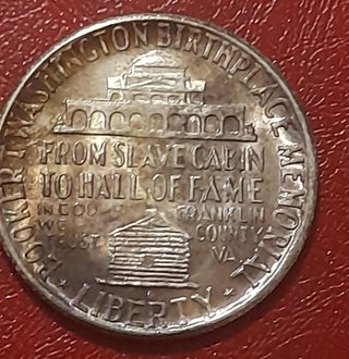 Mezzo dollaro 1946 Booker T. Washington Argento *S