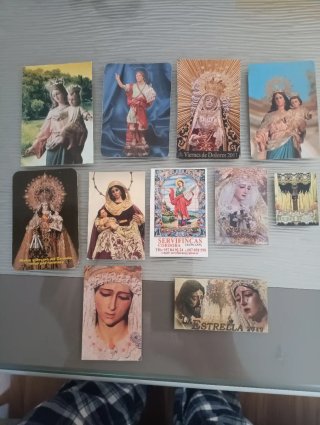 Lote de 8 Estampas Religiosas