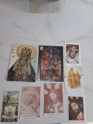 Lote de 8 Estampas Religiosas