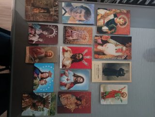 Lote de 8 Estampas Religiosas