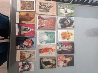 Lote de 8 Estampas Religiosas