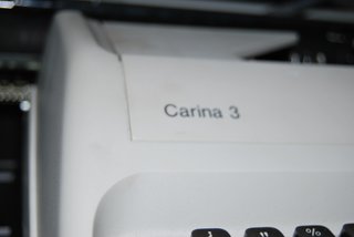 Máquina de escribir Olympia Carina 3