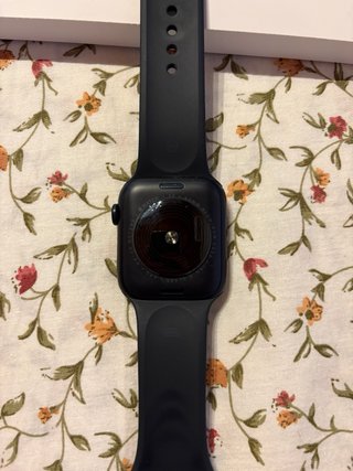 Apple Watch SE 44 mm negro + cargador magsafe