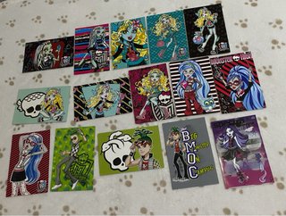 COLECCION PHOTOCARDS MONSTER HIGH 2011