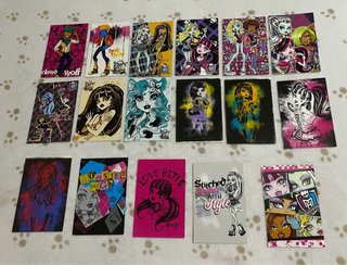 COLECCION PHOTOCARDS MONSTER HIGH 2011