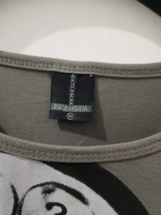 T-shirt uomo Piazza Italia stampa telefono vintage
