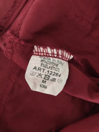 Shorts rojos mujer
