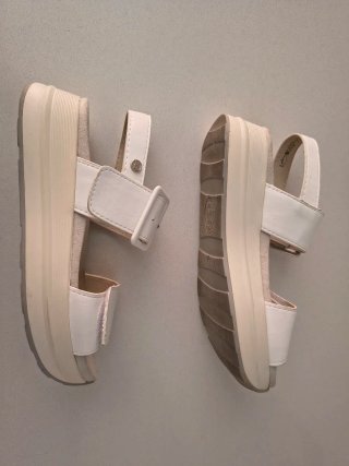 Sandalias XTI T37 Blancas Hebilla