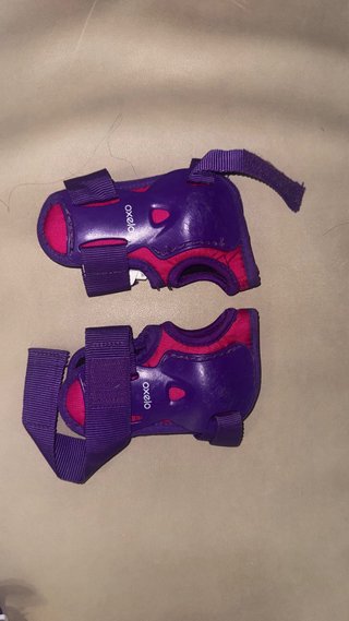 Patines niña 4 ruedas talla 37 + protecciones