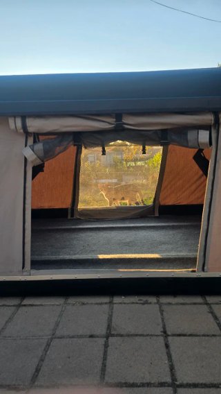 Tienda de techo para coche