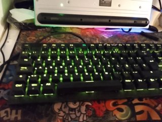 Teclado Mecánico RGB Nacon Metal Gaming Negro