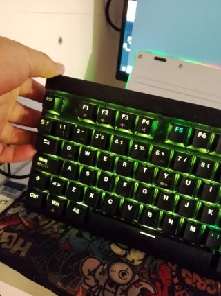 Teclado Mecánico RGB Nacon Metal Gaming Negro