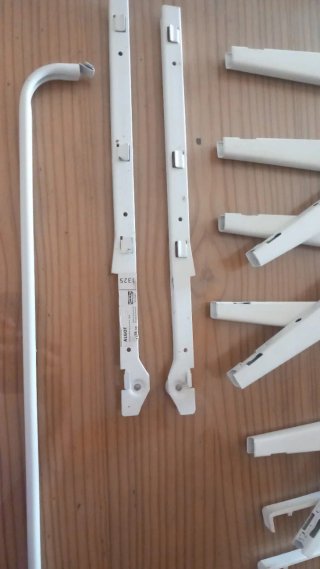 Estantería Ikea Algot Metal Blanco