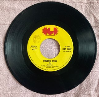 Umberto Tozzi - Tu (7", Single) Pop Rock