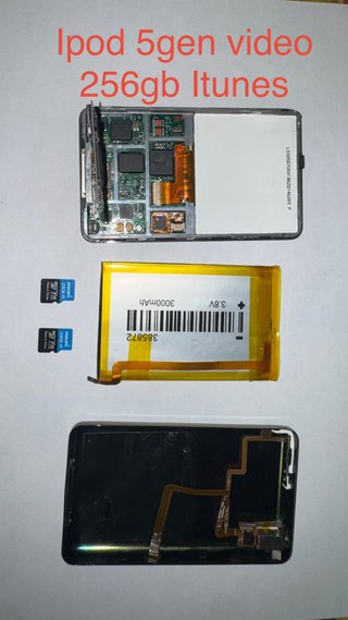 iPod Classic Video 5Gen Wolfson 256GB Custom mod