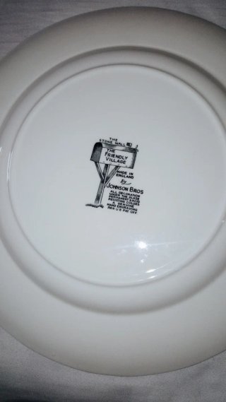 Plato antiguo inglés Johnson Bros