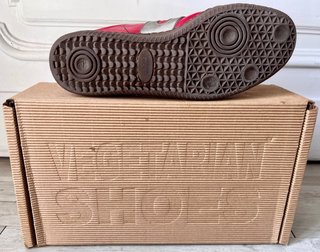 Scarpe Vegetarian Shoes Cheetah Rosse/Bianco 44