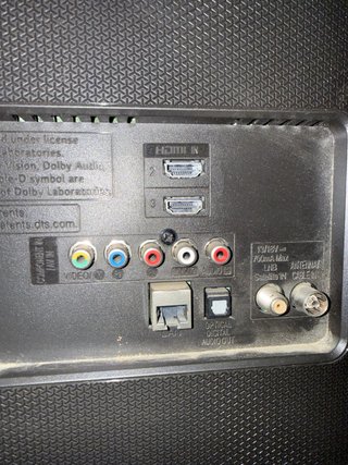 LG TV Negra