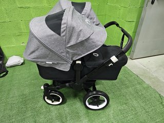 Bugaboo Donkey capotas gris melange