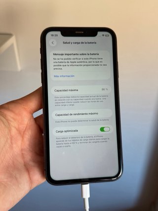 iPhone 11 128GB Negro Espacial para piezas
