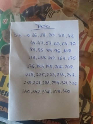 Cromos Liga Adrenalyn XL 25-26