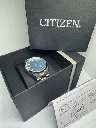 Reloj Citizen Tsuyosa Turquesa Automático
