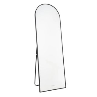 Espejo cuerpo entero aluminio negro 163x53x3