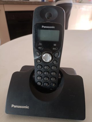 Teléfono Inalámbrico Panasonic Negro