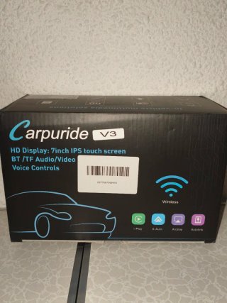 Pantalla Carpuride V3 7 IPS CarPlay Android Auto