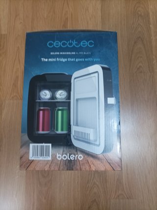 Mini Nevera Bolero 4L Negra