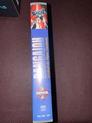 VHS Manga Dangaioh Unidad de Hiper Combate